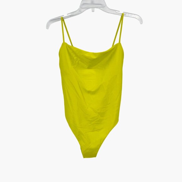 NEW Shade & Shore One Piece Swimsuit - Lime Green - Size Medium - Picture 2 of 10